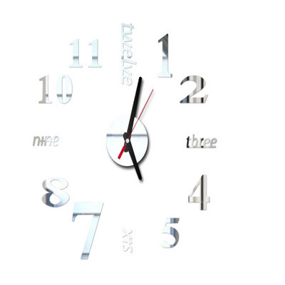 Reloj Decorativo Para Pared 3D